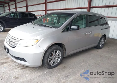 2012 Honda Odyssey Ex из США, поврежденный, VIN 5FNRL5H48CB039427
